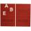 Placa de ttulo 31213 letras e nmeros de vinil adesivo vermelho de 2 polegadas fabricado nos EUA 3