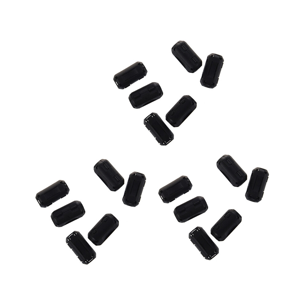 18 Pcs Clip On Rfi Noise Ferrite Core Filter For 5Mm Cable 4853542366914