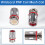 10Pcs PNP Coil Replace VM1 0.3Ohm Mesh Coils for X R 6