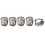 5Pcs GT Mesh Coil 0.18Ohm Coils de Remplacement pour 2