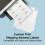 Staples Staples 489565 R   tulos de remessa a laser/jato de tinta de 2 polegadas x 4 polegadas 10 r   tulos/folha 4