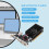 GT210 1 GB DDR2 64-bit placă video PCIe 2.0 GPU - compatibil 9