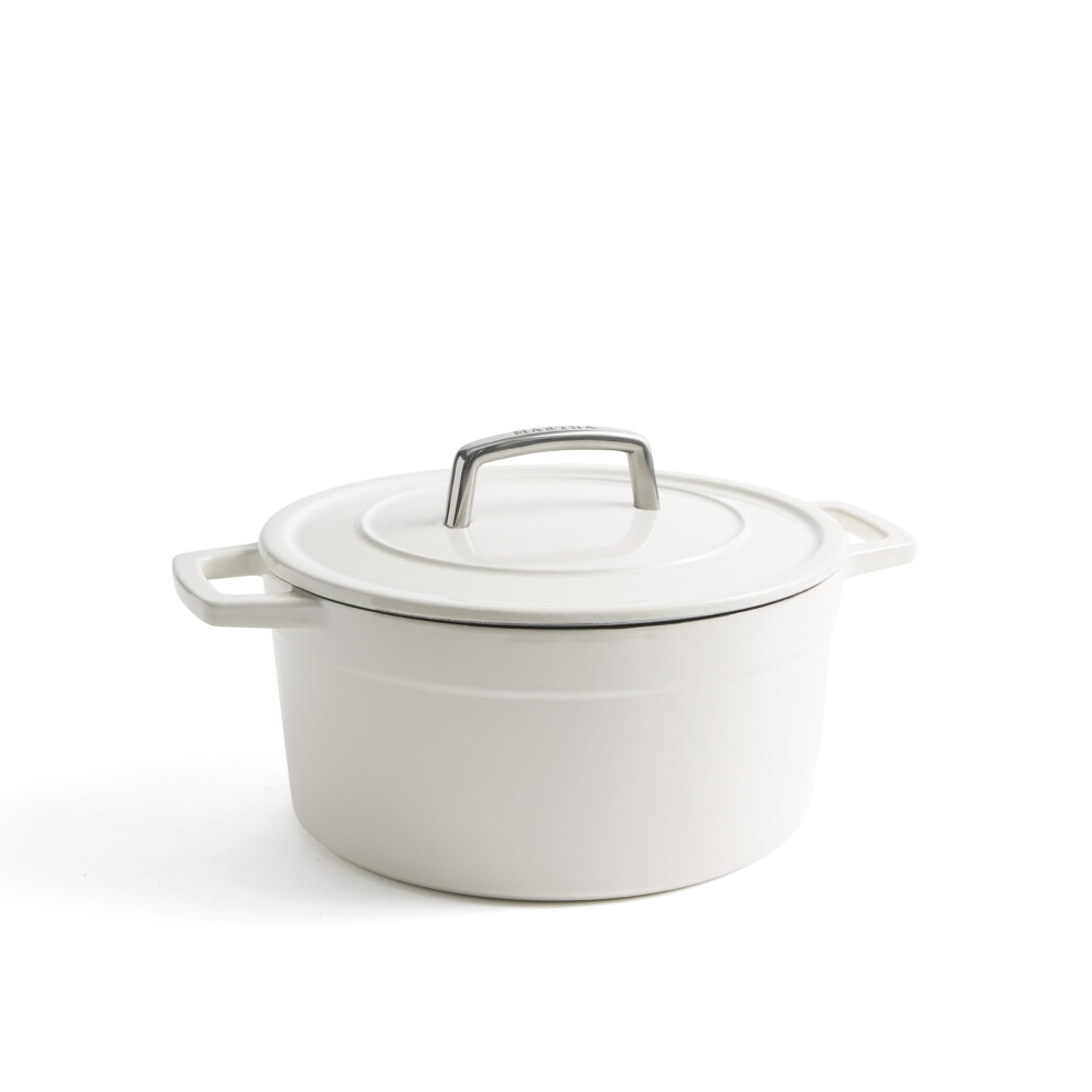 Martha by Martha Stewart 5 QT Enameled Cast Iron Dutch Oven w/Lid - Crescent Moon-image-OPC-PGG7GKK-NEW