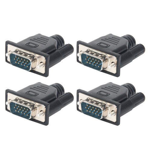 stuks VGA-schermadapter mannelijke dummy-plug EDID headless ghost-emulator