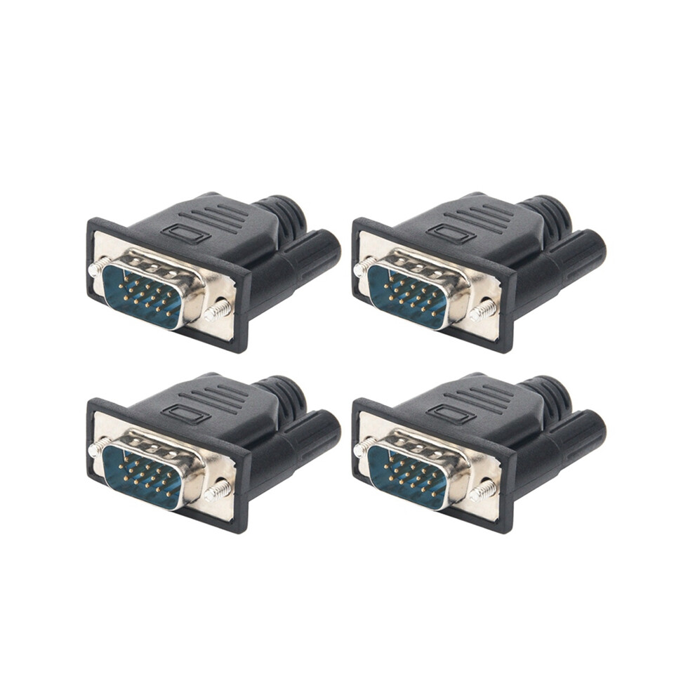 4Pcs Vga Display Adapter Male Dummy Plug Edid Headless Ghost Emulator 4853542368178
