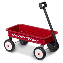Radio Flyer 16,5-tommers retro legetøjsvogn (Amazon-eksklusiv) Rød legetøjsvogn til børn fra 1,5 år og opefter