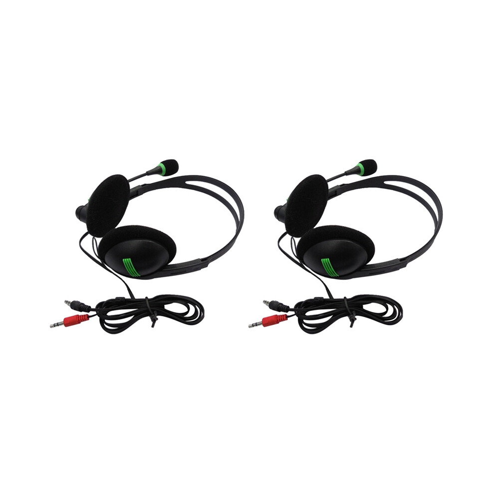 3.5Mm Audio Headset Computer Headsets With 270 Degree Boom Mic 4853542368369