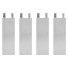 Aluminiowy blok chłodzenia wodnego 80X40X12mm do radiatora procesora komputera