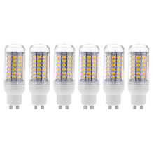 GU10 10W 5730 SMD 69 LED Mais Licht 360 Grad 200-240V Warmweiss