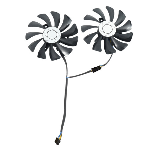 3 ζεύγη ανεμιστήρα καρτών γραφικών 85Mm Ha9010H12F-Z 4Pin Cooler 2