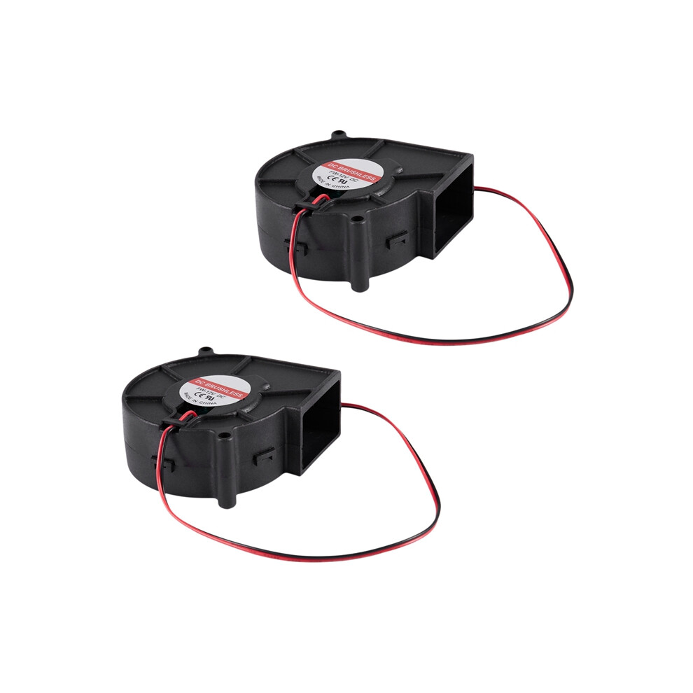 75Mm X 30Mm Dc 12V 0.36A 2Pin Computer Pc Blower Cooling Fan 4853542369854