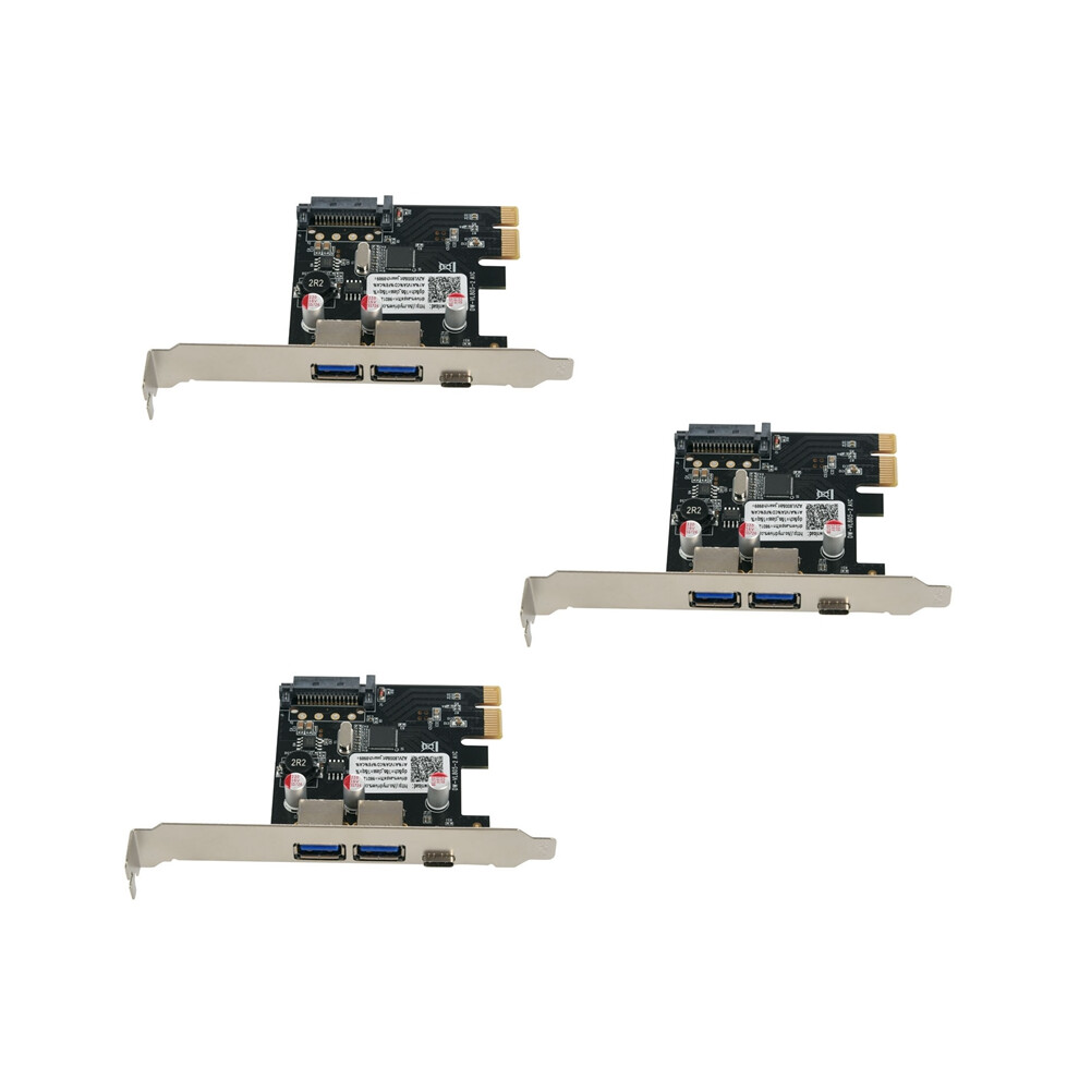 Hub Controller Pcie Con Scheda Di Espansione Pcie Tipo C 3X Usb 3.1
