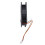 Radiatore di raffreddamento con ventola di raffreddamento a 3 pin per computer PC CPU 12V 5