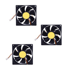 Radiator z 3-pinowym wentylatorem chłodzącym do komputera PC, procesora 12 V