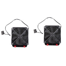 2 x 120 mm, 10-rurowy, chłodzenie wodne procesora, rzędowy wymiennik ciepła