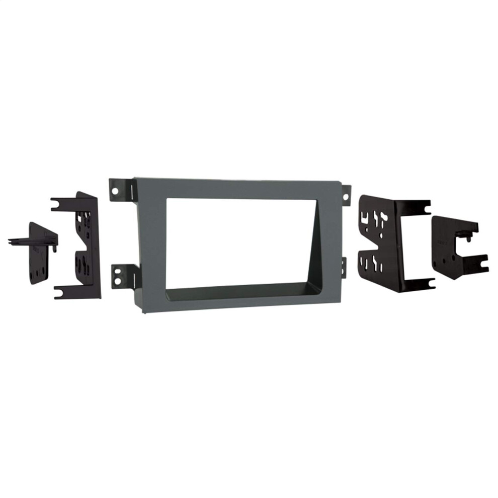 Metra 95-7870G Double Din Installation Dash Kit For 2005-Up Honda Ridgeline (Gray) Gray 012301645606