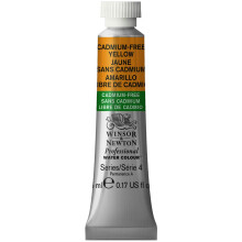 Winsor & Newton Professional Water Colour Tube 0,17 oz Giallo senza cadmio