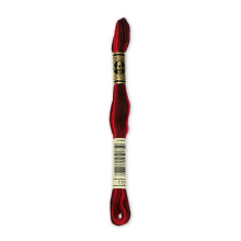 Bumbac de broderie DMC Fire cu 6 catene 8,7 metri Garnet variat 117-115 (12 pachete)