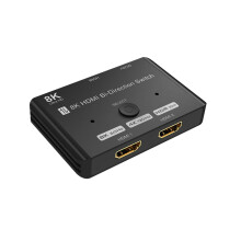 Comutador CompatÃVel com 8K 2X1 1X2 Switcher Bidirecional 4 em 1 SaÃDa Splitter 60Hz 4K 2K 120Hz