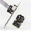 RJ45 LAN Gigabit Ethernet Mini PCI Express E Network Adapter 4