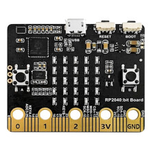 Para RP2040 Placa de Desenvolvimento Python Tamanho da ProgramaçãO e Porta Alta CompatíVel Mini Bit Board