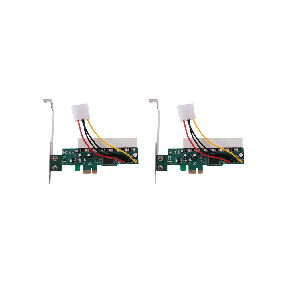 Pci-Express To Pci Adapter Card Pci-E X1/X4/X8/X16 Power Cable 4851369240233