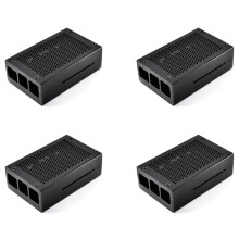 3 Modelo B+ Case Caixa de alumínio (preto)