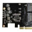 Νέα Επέκταση κάρτας προσαρμογέα PCIe σε M2 X16 4 θυρών VROC 4