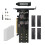 Νέα Επέκταση κάρτας προσαρμογέα PCIe σε M2 X16 4 θυρών VROC 1
