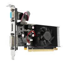 Tarjeta GráFica HD7450 64Bit 2GB GDDR3 PCI-E 2.0 X16 de Video VGA DVI-I Compatible con para AMD Radeon HD 7450 2G 64 Bit