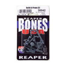 Modulare Piraten-Miniaturfigur im 25-mm-Heldenmastab Reaper Bones USA Reaper Miniatures