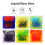 ART3D Liquid Sensory Floor Activity Fliser 11.8 """" X11.8 """" Square Multicolor 6 Fliser 2