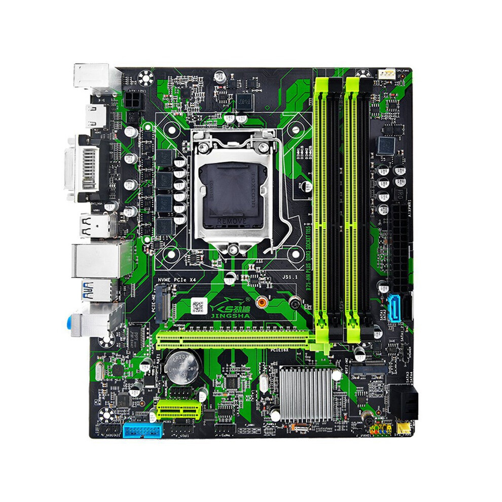 JINGSHA B75-HM Desktop Motherboard LGA1155 Suporta MemóRia DDR3 M.2 NVME Protocol Computer