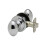 Copper Creek EK2020PS Egg Door Knob Passage Function 1 Pack in Polished Stainless 1