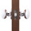 Copper Creek EK2020PS Egg Door Knob Passage Function 1 Pack in Polished Stainless 3