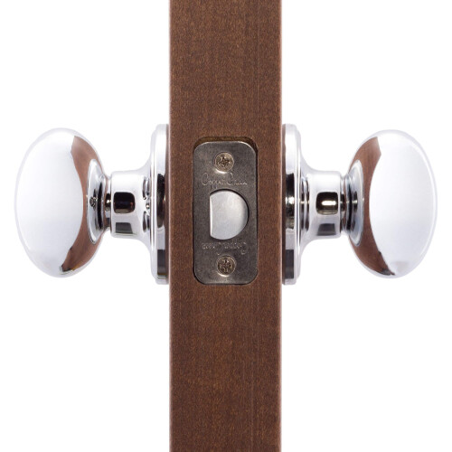 Copper Creek EK2020PS Egg Door Knob Passage Function 1 Pack in Polished Stainless 2