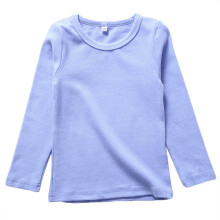 Unisex dievcensk    tricko s dlh   m ruk   vom, 100 % bavlna, svetlofialov   , 18 mesiacov