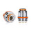 5 Pcs Coil Heads de remplacement pour Sub Z2 Z1 Mesh Coils 0.4 Ohm 6