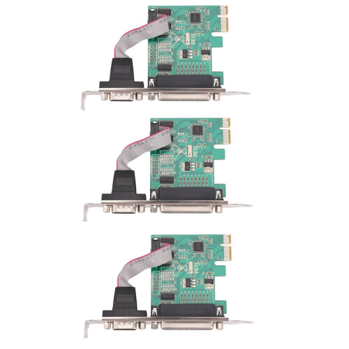 RS232 -232 Serial Port COM & DB25 Printer Parallel 1
