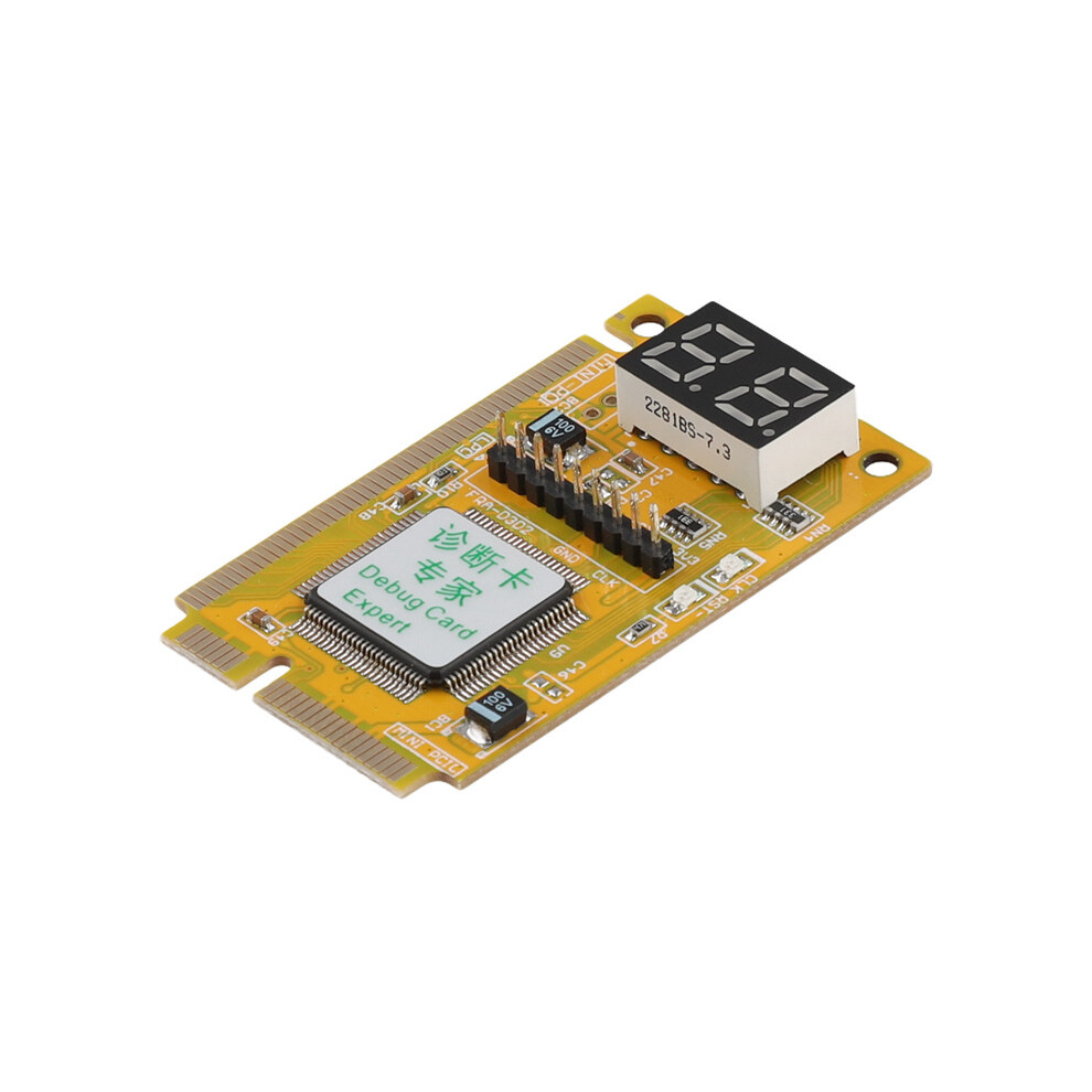 Photos - Other Components Notebook Diagnostic Card 2-Digit Mini PCI/PCI-E LPC POST Analyzer Tester