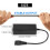 12V+5V AC Adapter Hard-Disk Power Supply For Hard Disk Drive Black 11