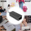 12V+5V AC Adapter Hard-Disk Power Supply For Hard Disk Drive Black 10