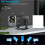 HY320 Mini Nieuw Native 720p Android 11 4K-projector Draagbaar EU-stekker 9