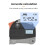 Usb 2 em 1 Rangefinder 5m LCD Medidor de Distância Dispositivo Medição Edifícios Levantamento Volume Área 40m 6
