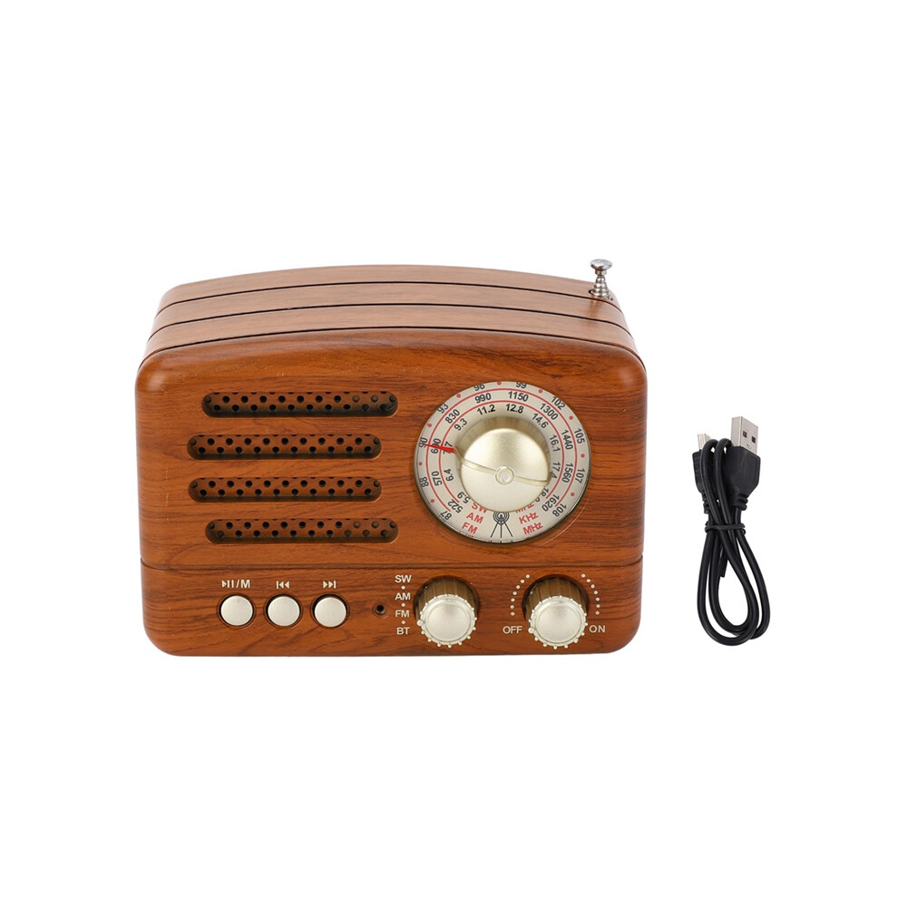 Retro Bluetooth Speaker Wireless Great Sound Quality Am Fm Radio 4851369251451