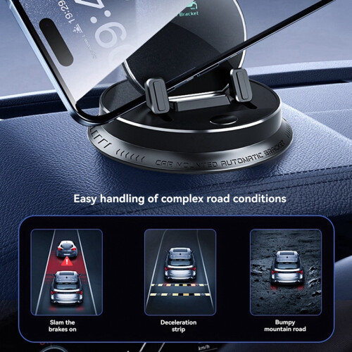 Στήριγμα τηλεφώνου αυτοκινήτου ταμπλό 360 Περιστροφή σιλικόνης 2