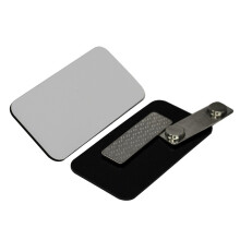 Name Tag/Badge Blanks - 10 Pack - White 1-1/2"""" X 3"""" Round Corners Magnetic Backing