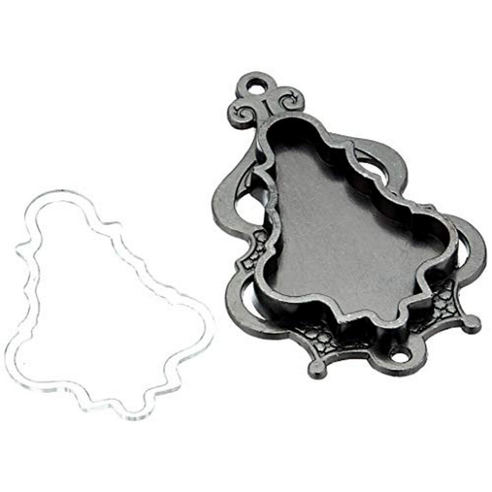 Spellbinders GLLB-004 Een vergulde kroonluchter met bezel voor het maken van sieraden, groot zilver