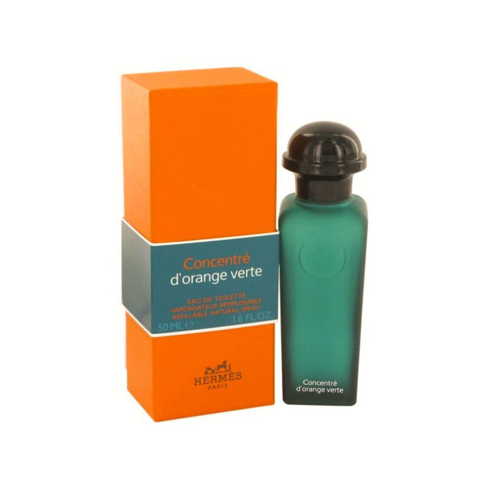 D'orange Vert Concentre Eau De Toilette Spray for Men by Hermes  Refillable  1.6 Ounce