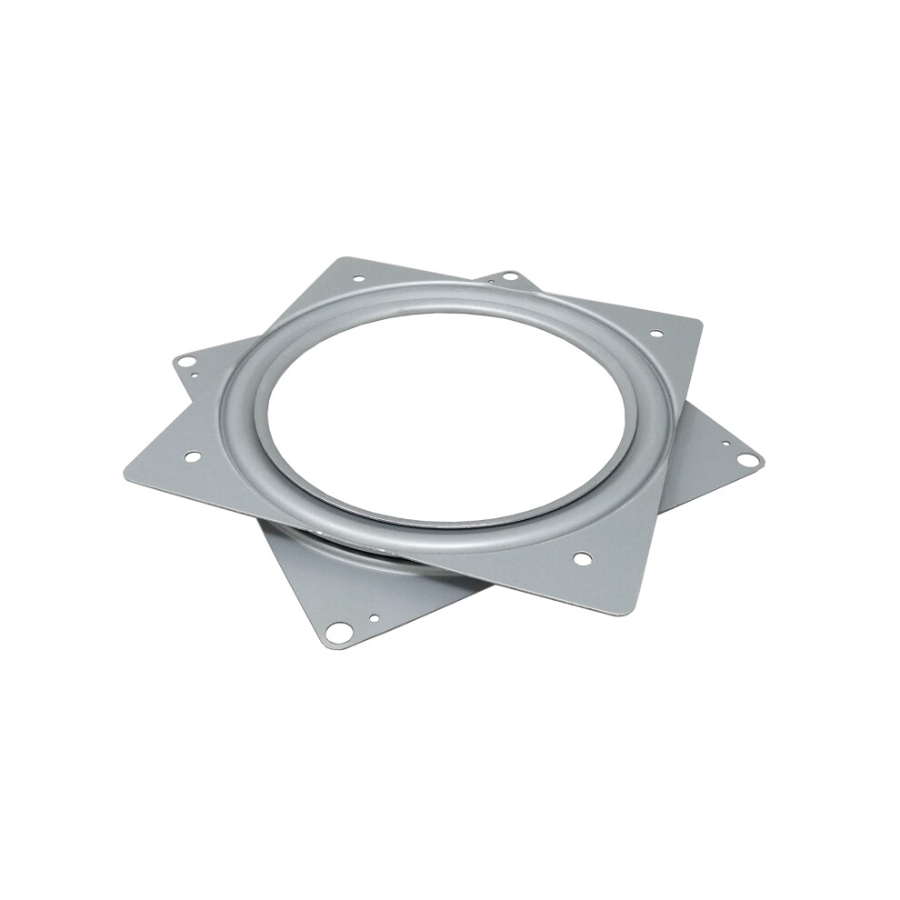 Shepherd Hardware 9548 Piatto Girevole Lazy Susan Quadrato Da 6 Pollici, Capacit Di Carico Di 500 Libbre, Metallo